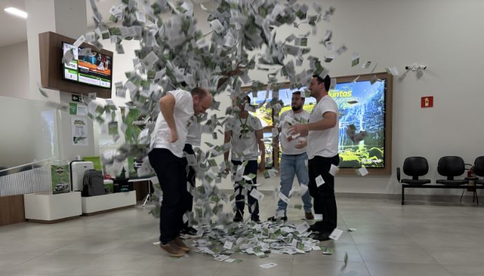 Guaraniaçu - Sicredi Grandes Lagos PR/SP realizou o primeiro sorteio da campanha Sorte Premiada 2026